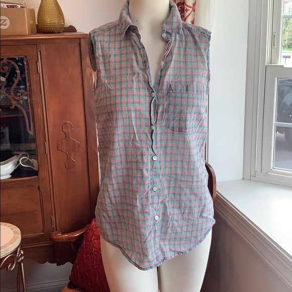 Plaid button down - Picture 1 of 2